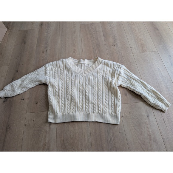 Size Small Anthropologie Celandine Boat Neck Embroidered Heritage Sweater - Picture 8 of 8